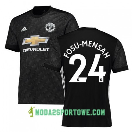 Koszulka Manchester United FOSU MENSAH 24 Wyjazdowe Stroje Piłkarskie 2017/18 Krótki Rękaw