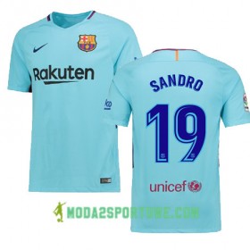 Koszulka FC Barcelona DIGNE 19 Wyjazdowe Stroje Piłkarskie 2017/18 Krótki Rękaw