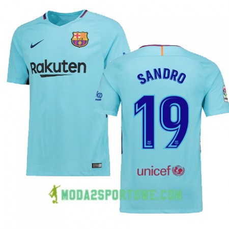 Koszulka FC Barcelona DIGNE 19 Wyjazdowe Stroje Piłkarskie 2017/18 Krótki Rękaw