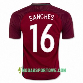 Koszulka Portugalia RENATO SANCHES Domowe Stroje Piłkarskie Euro 2016