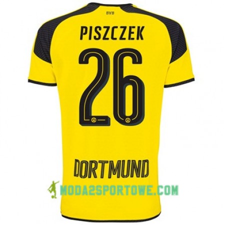 Koszulka Borussia Dortmund PISZCZEK 26 Trzeci Stroje Piłkarskie 2017/18 Krótki Rękaw