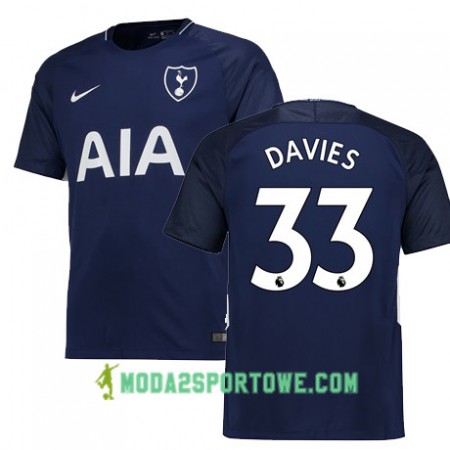 Koszulka Tottenham Hotspur DAVIES 33 Wyjazdowe Stroje Piłkarskie 2017/18 Krótki Rękaw