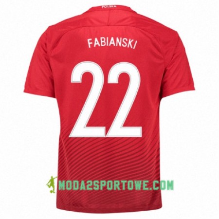 Koszulka Polska LUKASZ FABIANSKI Wyjazdowe Stroje Piłkarskie Euro 2016