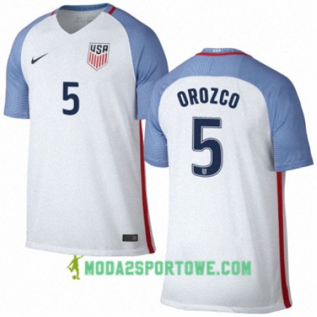 Koszulka Stany Zjednoczone MICHAEL OROZCO Domowe Stroje Piłkarskie 2016/17 Krótki Rękaw