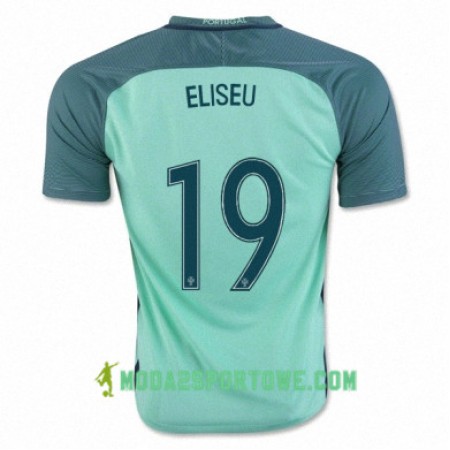 Koszulka Portugalia ELISEU Wyjazdowe Stroje Piłkarskie Euro 2016