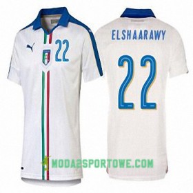 Koszulka Włochy STEPHAN EL SHAARAWY Wyjazdowe Stroje Piłkarskie Euro 2016