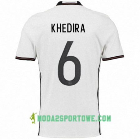 Koszulka Niemcy SAMI KHEDIRA Domowe Stroje Piłkarskie Euro 2016