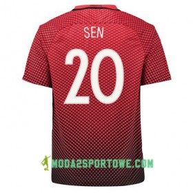 Koszulka Turcja VOLKAN SEN Domowe Stroje Piłkarskie Euro 2016