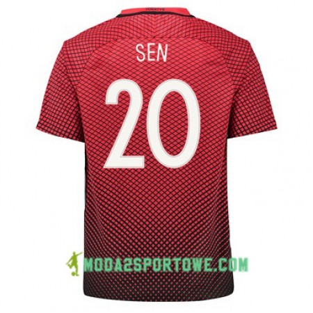 Koszulka Turcja VOLKAN SEN Domowe Stroje Piłkarskie Euro 2016