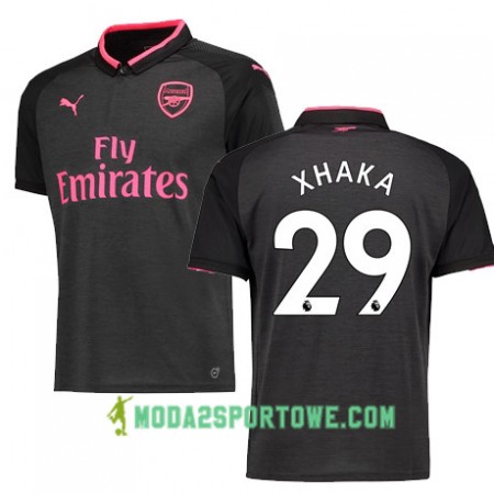 Koszulka Arsenal XHAKA 29 Trzeci Stroje Piłkarskie 2017/18 Krótki Rękaw