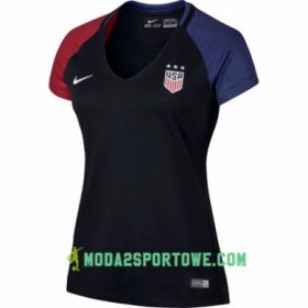 Koszulka Stany Zjednoczone Damska Wyjazdowe Stroje Piłkarskie 2016/17 Krótki Rękaw