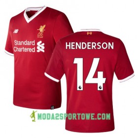 Koszulka Liverpool HENDERSON 14 Domowe Stroje Piłkarskie 2017/18 Krótki Rękaw
