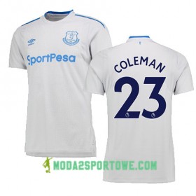 Koszulka Everton COLEMAN Wyjazdowe Stroje Piłkarskie 2017/18 Krótki Rękaw