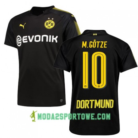 Koszulka Borussia Dortmund M GOTZE 10 Wyjazdowe Stroje Piłkarskie 2017/18 Krótki Rękaw
