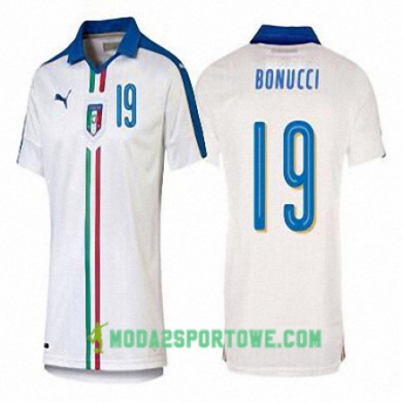 Koszulka Włochy LEONARDO BONUCCI Wyjazdowe Stroje Piłkarskie Euro 2016