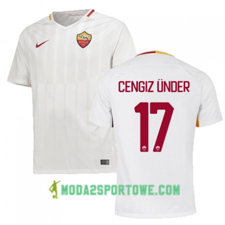 Koszulka AS Roma CENGIZ UNDER 17 Wyjazdowe Stroje Piłkarskie 2017/18 Krótki Rękaw
