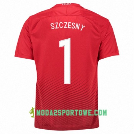 Koszulka Polska WOJCIECH SZCZESNY Wyjazdowe Stroje Piłkarskie Euro 2016
