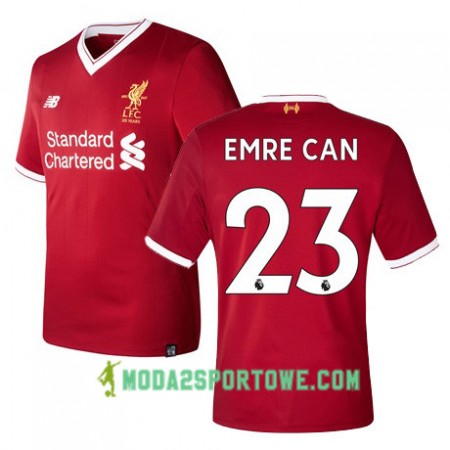 Koszulka Liverpool EMRE CAN 23 Domowe Stroje Piłkarskie 2017/18 Krótki Rękaw