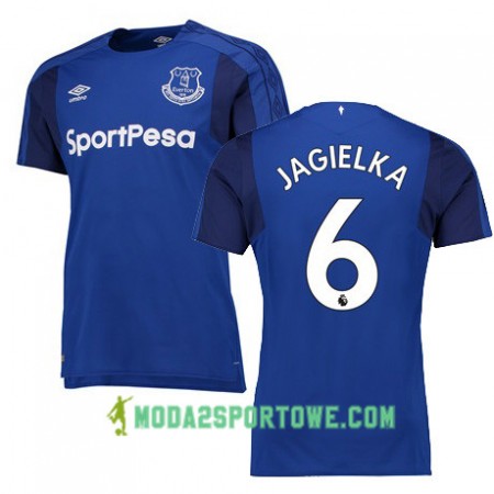 Koszulka Everton JAGIELKA Domowe Stroje Piłkarskie 2017/18 Krótki Rękaw