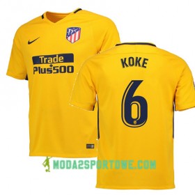 Koszulka Atlético Madryt KOKE 6 Wyjazdowe Stroje Piłkarskie 2017/18 Krótki Rękaw