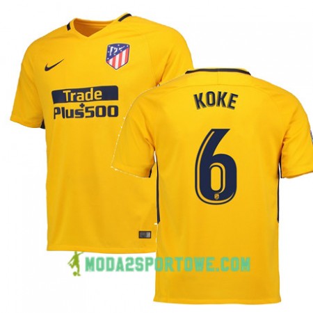 Koszulka Atlético Madryt KOKE 6 Wyjazdowe Stroje Piłkarskie 2017/18 Krótki Rękaw