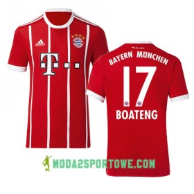 Koszulka Bayern Monachium BOATENG 17 Domowe Stroje Piłkarskie 2017/18 Krótki Rękaw