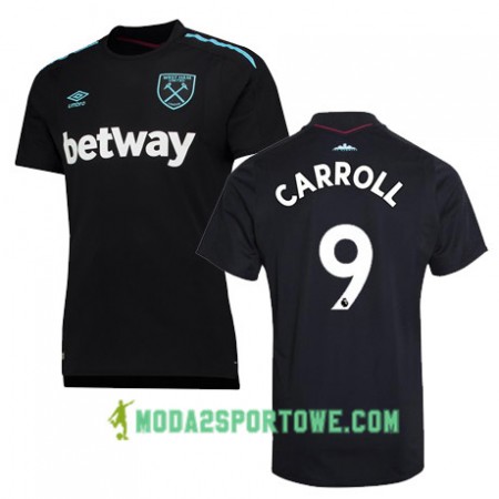 Koszulka West Ham United CARROLL Wyjazdowe Stroje Piłkarskie 2017/18 Krótki Rękaw