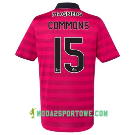 Koszulka Celtic FC KRIS COMMONS Trzeci Stroje Piłkarskie 2017/18 Krótki Rękaw