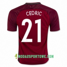 Koszulka Portugalia CEDRIC SOARES Domowe Stroje Piłkarskie Euro 2016