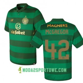 Koszulka Celtic FC CALLUM McGREGOR Wyjazdowe Stroje Piłkarskie 2017/18 Krótki Rękaw