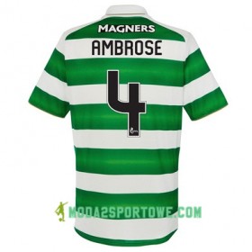Koszulka Celtic FC EFE AMBROSE Domowe Stroje Piłkarskie 2017/18 Krótki Rękaw