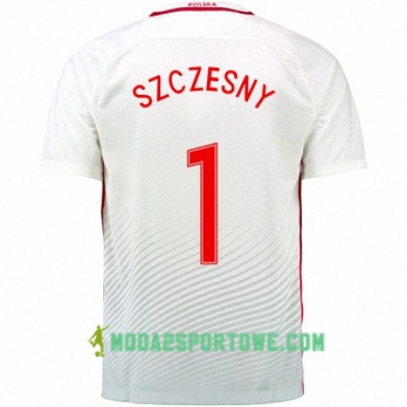 Koszulka Polska WOJCIECH SZCZESNY Domowe Stroje Piłkarskie Euro 2016