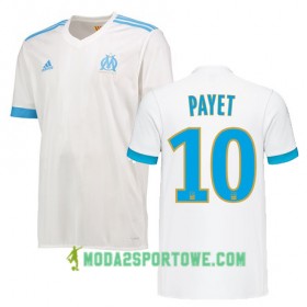 Koszulka Olympique Marsylia Dimitri Payet 10 Domowe Stroje Piłkarskie 2017/18 Krótki Rękaw