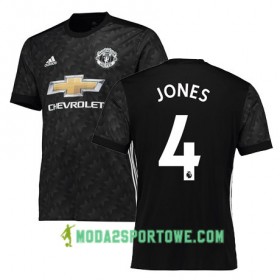 Koszulka Manchester United JONES 4 Wyjazdowe Stroje Piłkarskie 2017/18 Krótki Rękaw