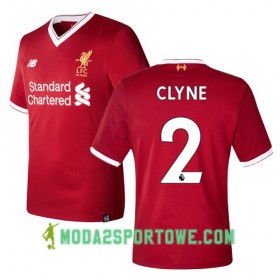 Koszulka Liverpool CLYNE 2 Domowe Stroje Piłkarskie 2017/18 Krótki Rękaw