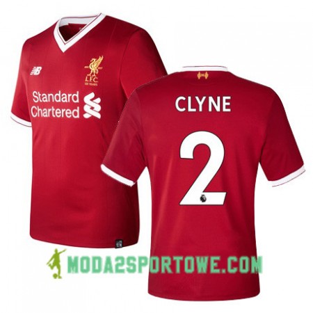 Koszulka Liverpool CLYNE 2 Domowe Stroje Piłkarskie 2017/18 Krótki Rękaw