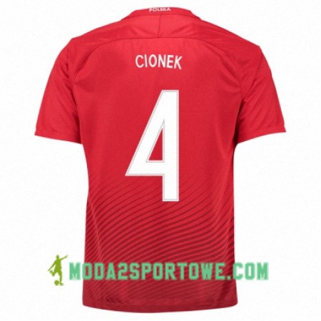 Koszulka Polska THIAGO CIONEK Wyjazdowe Stroje Piłkarskie Euro 2016
