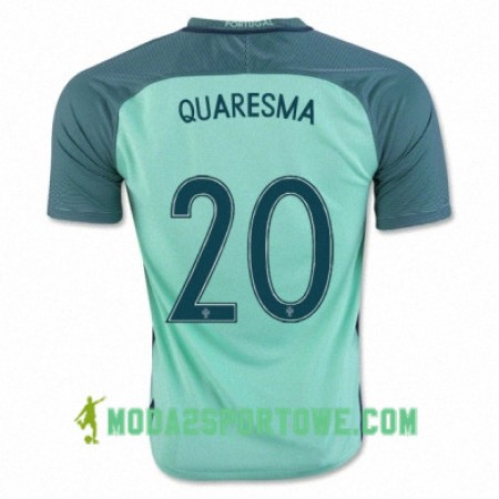 Koszulka Portugalia RICARDO QUARESMA Wyjazdowe Stroje Piłkarskie Euro 2016