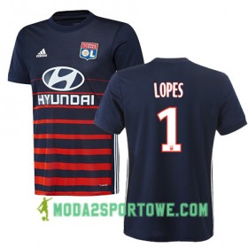 Koszulka Olympique Lyon ANTHONY LOPES 1 Wyjazdowe Stroje Piłkarskie 2017/18 Krótki Rękaw
