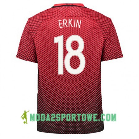 Koszulka Turcja CANER ERKIN Domowe Stroje Piłkarskie Euro 2016