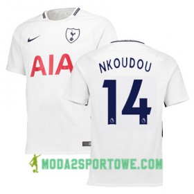 Koszulka Tottenham Hotspur NKoudou 14 Domowe Stroje Piłkarskie 2017/18 Krótki Rękaw