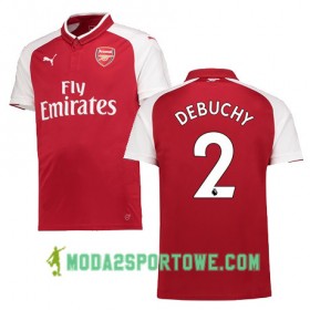 Koszulka Arsenal DEBUCHY 2 Domowe Stroje Piłkarskie 2017/18 Krótki Rękaw
