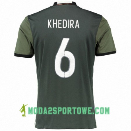 Koszulka Niemcy SAMI KHEDIRA Wyjazdowe Stroje Piłkarskie Euro 2016