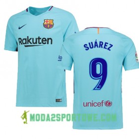 Koszulka FC Barcelona SUAREZ Wyjazdowe Stroje Piłkarskie 2017/18 Krótki Rękaw