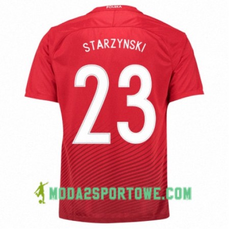 Koszulka Polska FILIP STARZYNSKI Wyjazdowe Stroje Piłkarskie Euro 2016