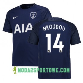 Koszulka Tottenham Hotspur NKoudou 14 Wyjazdowe Stroje Piłkarskie 2017/18 Krótki Rękaw