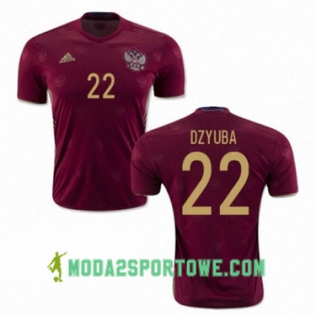 Koszulka Rosja ARTEM DZYUBA Domowe Stroje Piłkarskie Euro 2016