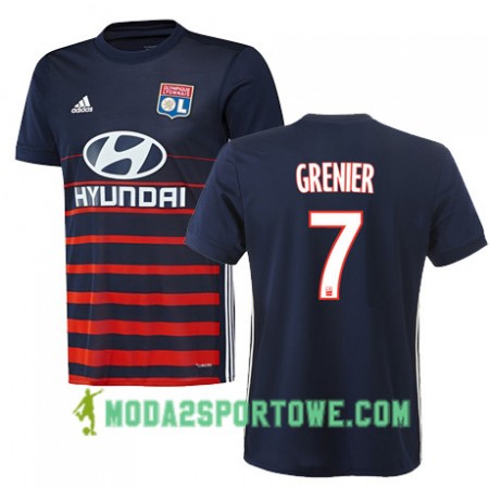 Koszulka Olympique Lyon CLEMENT GRENIER 7 Wyjazdowe Stroje Piłkarskie 2017/18 Krótki Rękaw