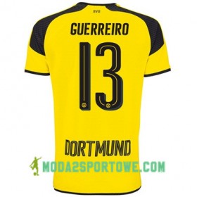 Koszulka Borussia Dortmund GUERREIRO 13 Trzeci Stroje Piłkarskie 2017/18 Krótki Rękaw