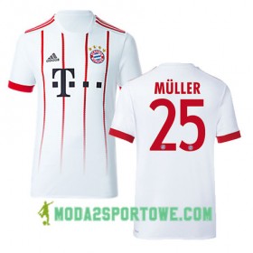 Koszulka Bayern Monachium MULLER 25 Trzeci Stroje Piłkarskie 2017/18 Krótki Rękaw